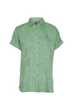 Tommy Hilfiger Shirt - LINEN RELAXED SHIRT SS green