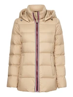 Tommy Hilfiger Jacket - GLOBAL STRIPE DOWN J beige