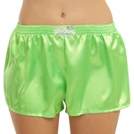 Women's briefs Styx classic rubber satin green