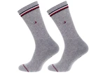 Socks - Tommy Hilfiger TH MEN ICONIC SOCK 2P Grey