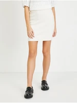 Cream pencil skirt VERO MODA Nancy - Ladies