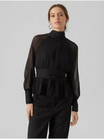 Black women's blouse AWARE by VERO MODA Gaila - Women