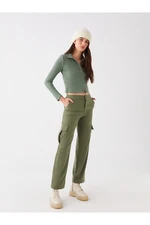 LC Waikiki Standard Fit Gabardine Women's Cargo Pants