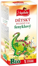 APOTHEKE Bio Detský bylinný čaj feniklový, 20 x 1.5 g