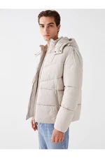 LC Waikiki Standard Mold Hooded Men's Puffer Coat