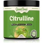 GreenFood Nutrition Citrulline podpora sportovního výkonu příchuť Juicy Apple 240 g