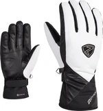 Ziener Kamea GTX White/Black 7,5 Guantes de esquí