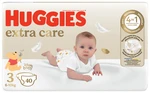 HUGGIES® Plienky jednorázové Extra Care 3 (6-10 kg) 40 ks