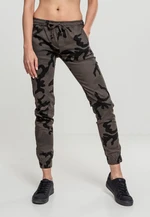 Women's Camo Jogging Pants Dark Camo