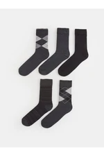 LC Waikiki Patterned Men's Sock Socks 5 Pack