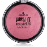 Essence pure NUDE baked pudrová tvářenka odstín 08 Berry Cheeks 7 g