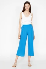 Koton Pants - Blue - Wide leg