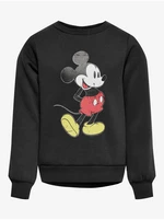 Čierna mikina pre dievčatá IBA Mickey - Dievčatá