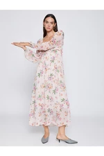 Koton Chiffon Floral Dress Gipel