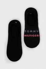 Ponožky Tommy Hilfiger 2-pack pánské, černá barva, 701222189