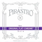 Pirastro Original Flat-Chrome Solo bass SET Struny pro kontrabas