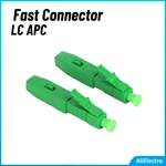 10pcs FTTH LC APC Single Mode Fiber Optic 2.0mm*3.0mm Fast Assembly LC APC Connector Adapter