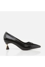 Yaya by Hotiç Women's Black Pedestrian Stilettos