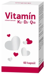 BIOMEDICA Vitamín K2+D3+Q10 60 kapsúl