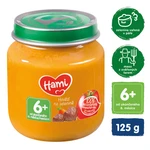 Hami mrkva zemiaky a hovädzie125 g,HAMI Príkrm mäsovo-zeleninový Mrkva, zemiaky a hovädzie 125g