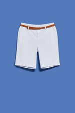 WOMEN'S SHORTS L-SH-4000 WHITE