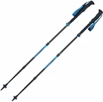 Viking Meru One Touch Black/Blue 39 - 130 cm Bastones de trekking