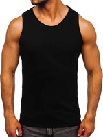 Maiou tank top negru Bolf 1205