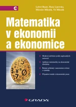 Kniha: Matematika v ekonomii a ekonomice od Bauer Luboš