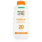 Garnier Ambre Solaire hydratačné mlieko na opaľovanie SPF 20 200 ml