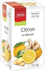 APOTHEKE PREMIER SELECTION ČAJ CITRÓN A ZÁZVOR