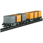 Märklin 46661 H0 pár vozňov kontajnerovej dopravy DB Laabs