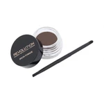 Makeup Revolution London Brow Pomade 2,5 g gél a pomáda na obočie pre ženy Dark Brown