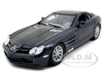 Mercedes Mclaren SLR Metallic Black 1/24 Diecast Model Car by Motormax