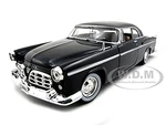 1955 Chrysler C300 Black 1/24 Diecast Model Car by Motormax