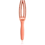 Olivia Garden Fingerbrush Coral plochá kefa S