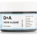 Q+A Snow Algae výživný hydratačný krém pre suchú až veľmi suchú citlivú pleť 50 g