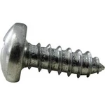 Čočkové šrouby do plechu TOOLCRAFT 888706, N/A, 16 mm, ocel, 1 ks