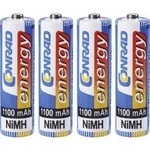 Akumulátor Conrad energy, NiMH, AA, 1100 mAh, 4 ks