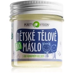 Purity Vision Dětské tělové máslo máslo s konopným olejem 120 ml