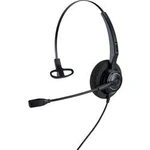 Telefonní headset s USB na kabel Alcatel-Lucent Enterprise AH 11 U na uši černá