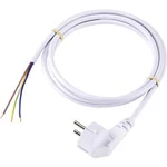 Síťový kabel s napájecí zásuvkou Basetech XR-1638080, 2.00 m, bílá