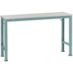 Manuflex AU8099.5021 Pracovní Přístavný stůl univerzální speciální s PVC dekorační deska, Šxhxv = 1750 x 1000 x 722-1022 mm