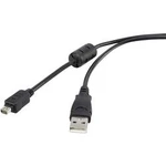 USB 2.0 kabel Renkforce RF-4382724, 1.50 m, černá