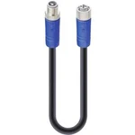 Připojovací kabel pro senzory - aktory Lumberg Automation RSTS 4T-RKTS 4T-722/0,3 M 934853093 zástrčka, rovná, zásuvka, rovná, 30.00 cm, 1 ks