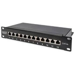 Síťový patch panel Digitus DN-91612S-EA, 12 portů, CAT 6A, 1 U