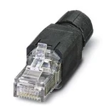 Zástrčka, rovná Phoenix Contact 1658008, RJ45 VS-08-RJ45-5-Q/IP20 BK, černá, 1 ks