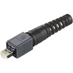 RJ45 konektor Telegärtner J80026A0014 - zástrčka, rovná RJ45 počet pólů: 8P8C, černá, 1 ks