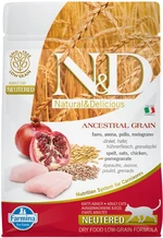 N&amp;D Cat Neutered Chicken/Pomegranate Low Grain - 1,5kg