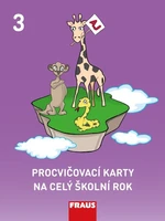 Procvičovací karty na celý školní rok 3 - angličtina pro 3. ročník