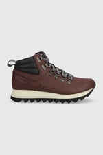 Topánky Merrell Alpine Hiker dámske, bordová farba,